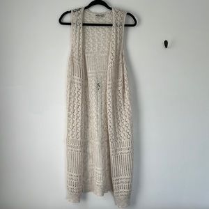 Moral Fiber …long sweater duster